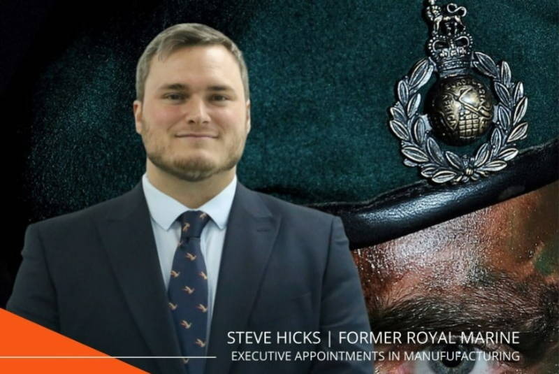 Former Royal Marine Steve Hicks, Morgan Ryder Executive